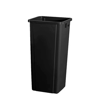 Black 23 Gal. Square Container